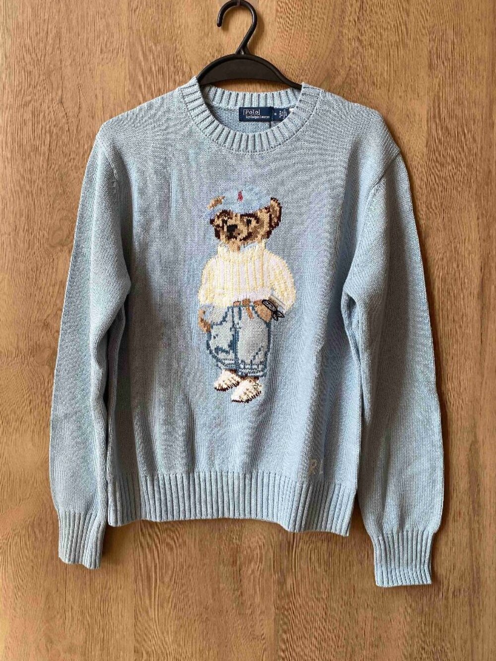 Polo Ralph Lauren Preppy Bear Knit Crewneck Sweater